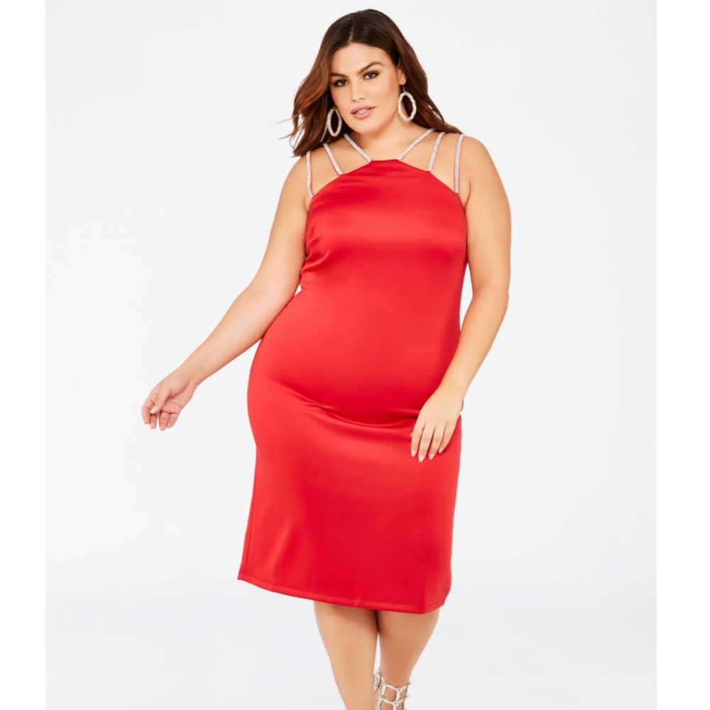 Red Ashley Stewart Dress